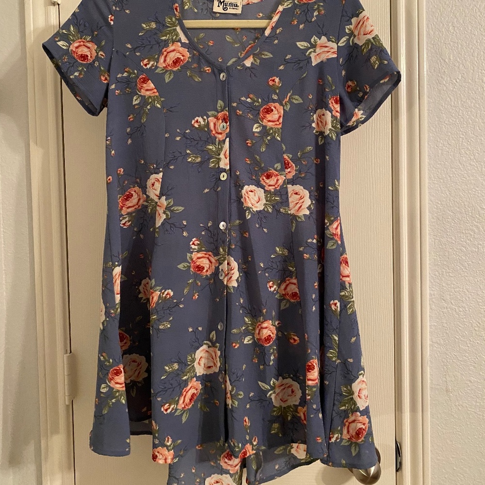 Show Me Your Mumu button up dress